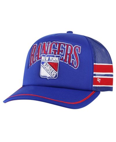Мужская кепка '47 Brand New York Rangers с синими полосками по бокам