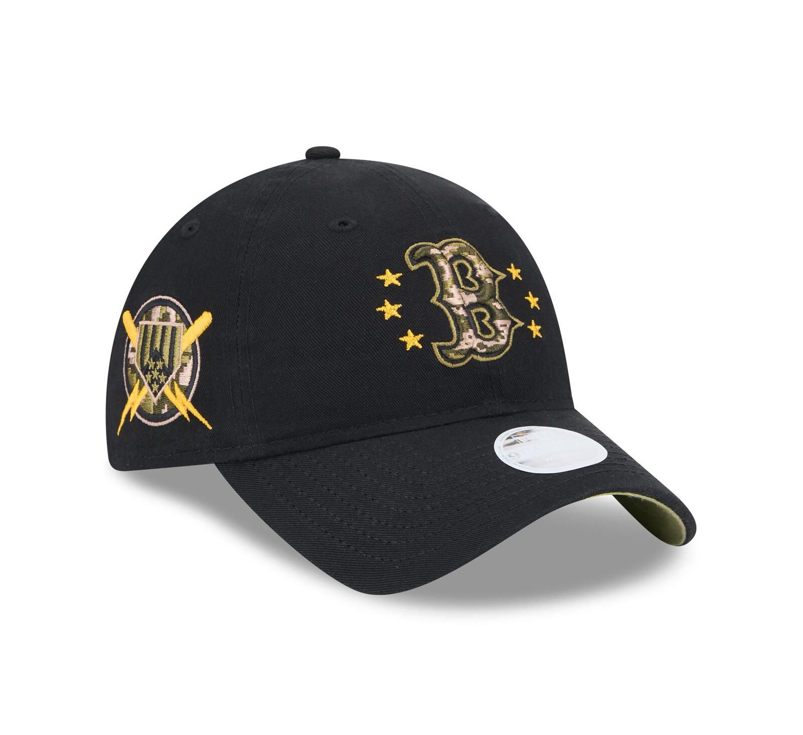 Женская кепка New Era Boston Red Sox 2024 Armed Forces Day 9TWENTY, регулируемая