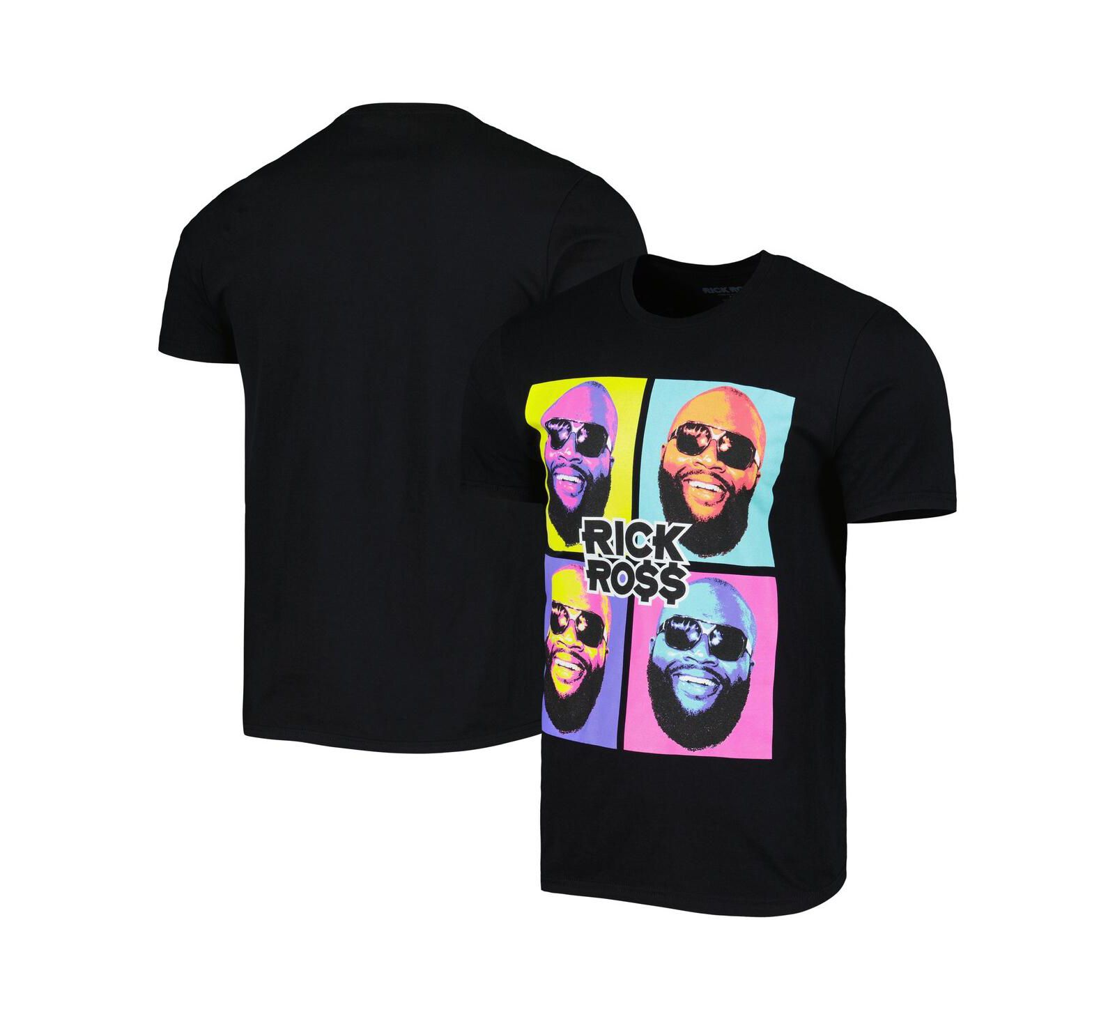 Philcos Men's and Women's Black Rick Ross Graphic T-Shirt