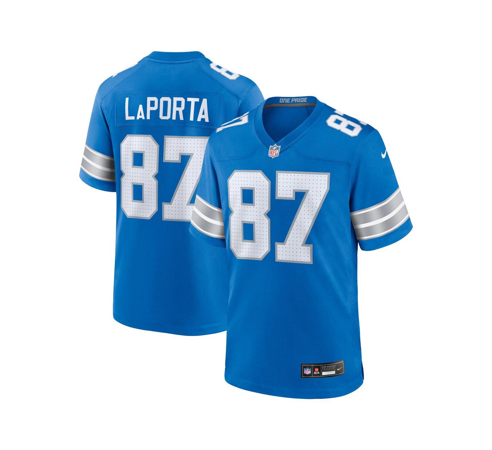 Nike Men's Sam LaPorta Detroit Lions Game Jersey