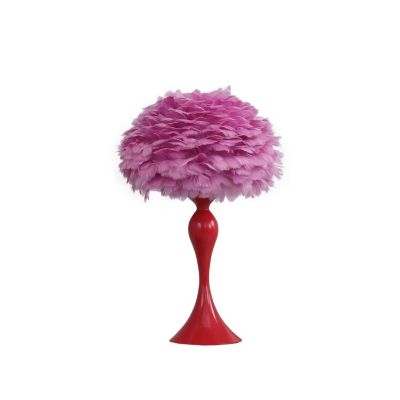 Настольная лампа Streamdale Feather Contour Glam, 18.25"