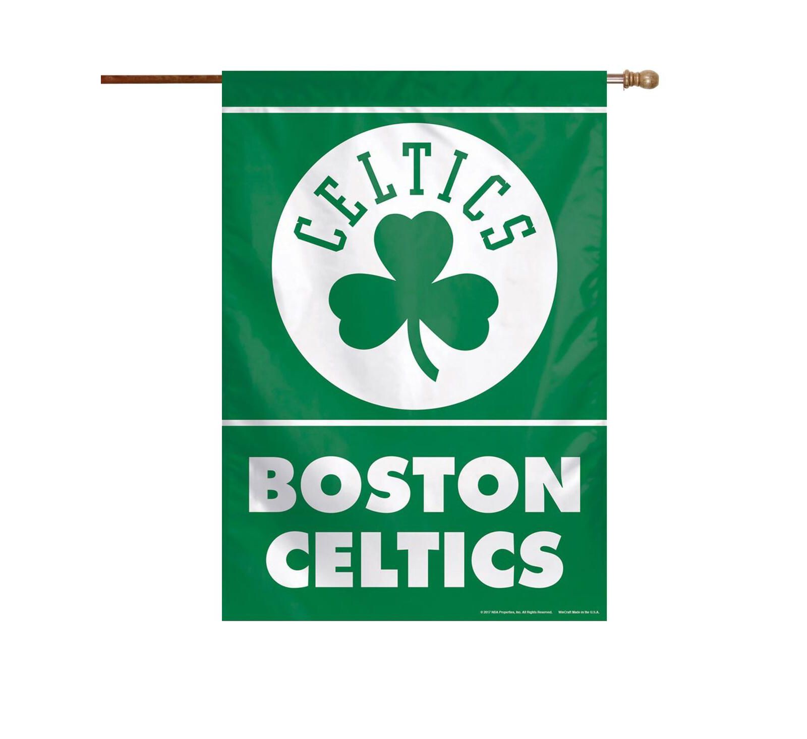 WinCraft Boston Celtics 28" x 40" Primary Logo Single-Sided Vertical Banner