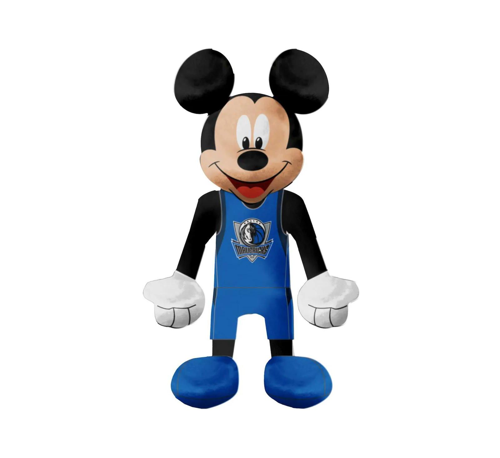 Northwest x Disney Mickey Mouse Dallas Mavericks Cloud Pal 22" Plush
