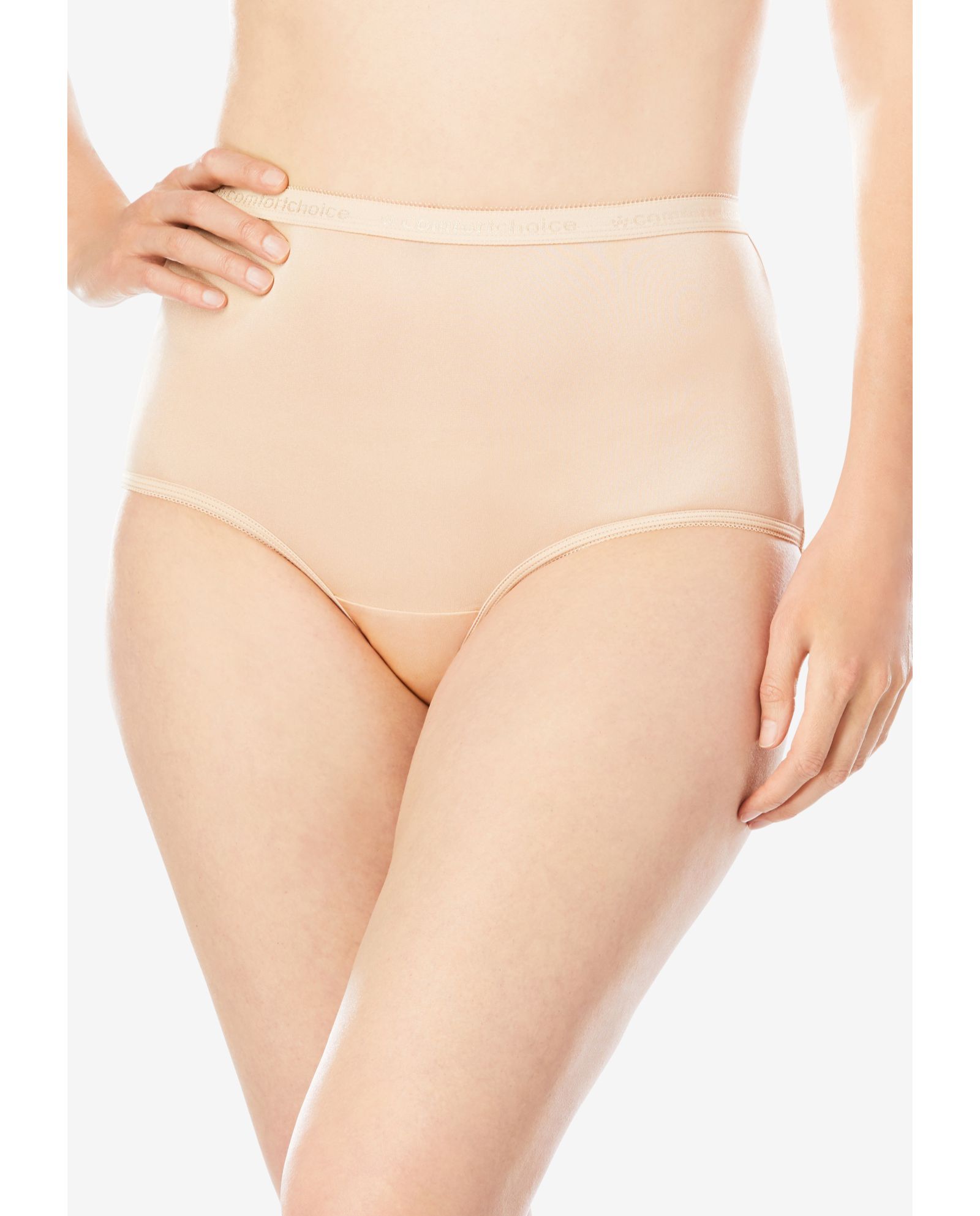 Женские нейлоновые трусы Comfort Choice Full Coverage, 10-Pack