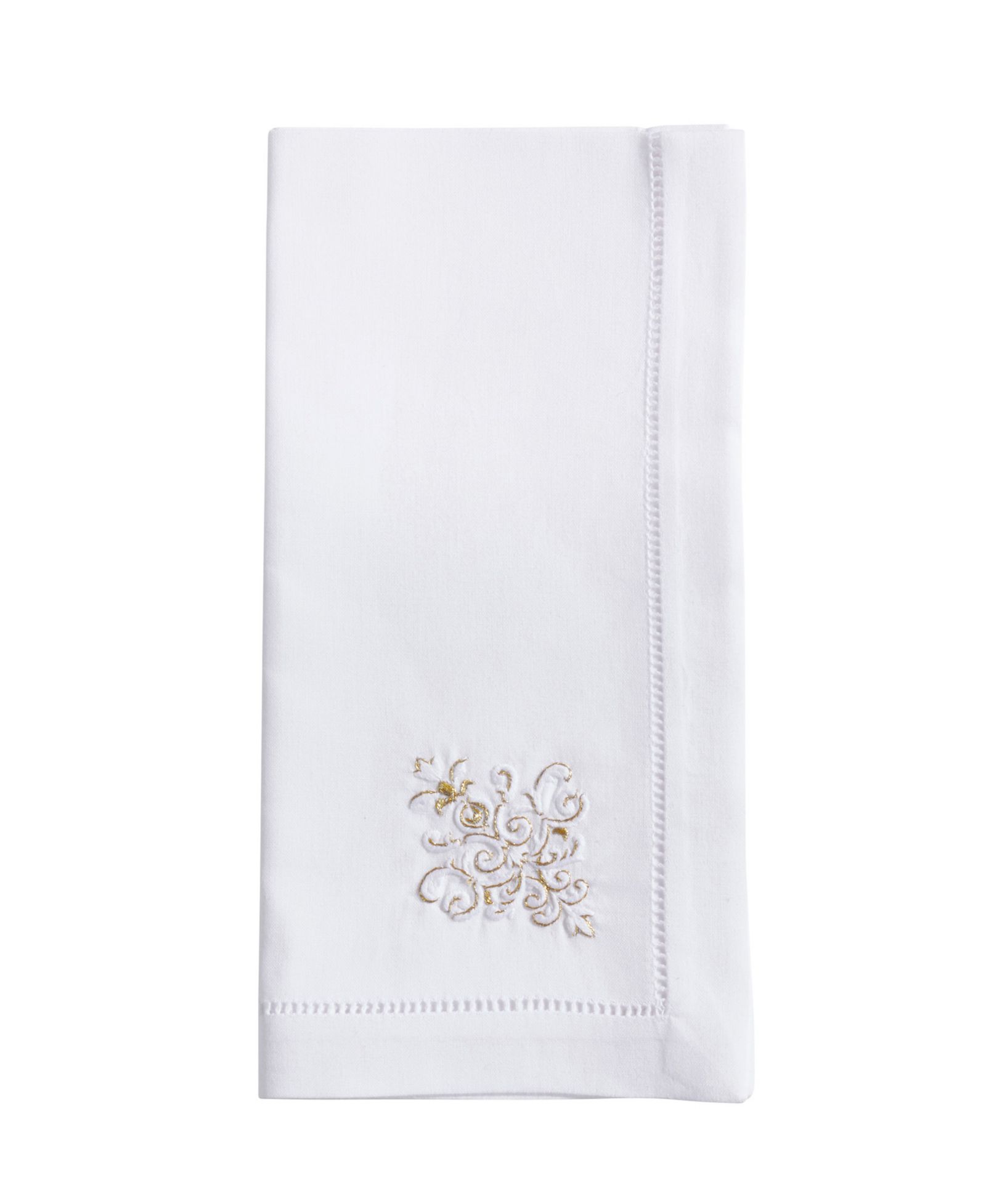 Набор вышитых салфеток Saro Lifestyle Festive Holiday Ornament 6 шт, 20"x20"