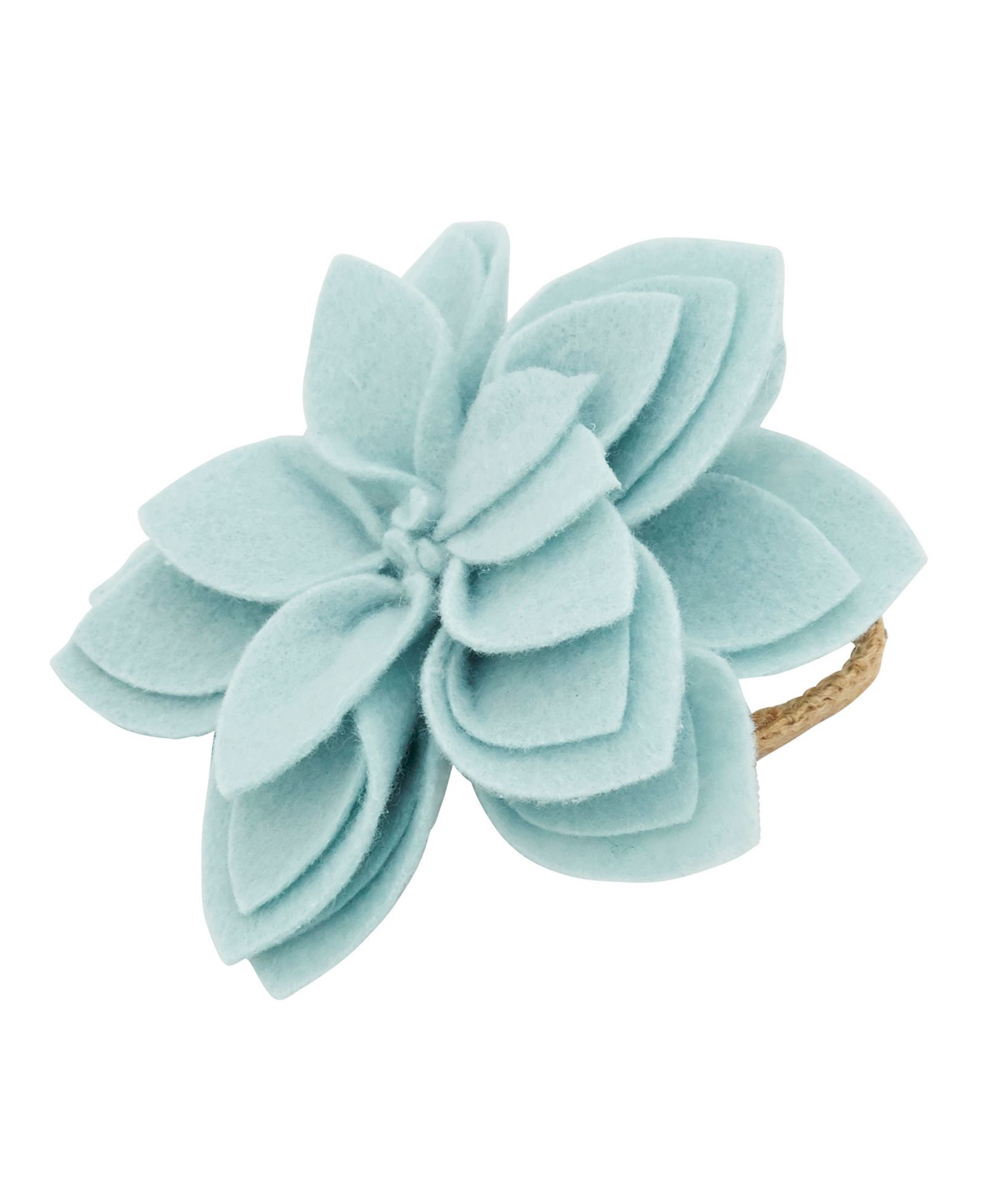 Saro Lifestyle набор колец для салфеток Felt Blossom, 4 шт