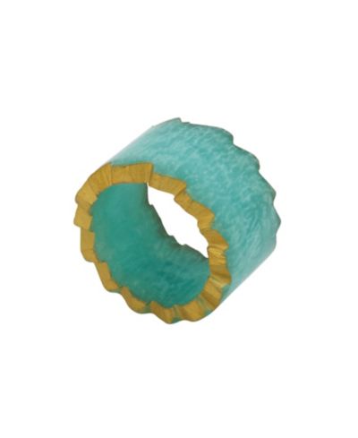 Набор из 4 колец для салфеток Saro Lifestyle Resin Artistry