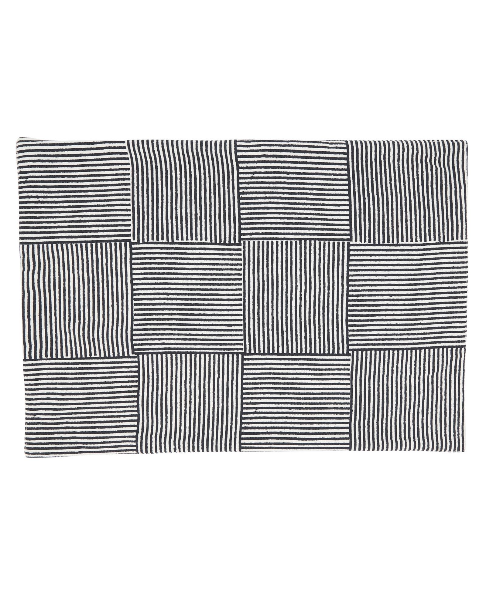 Saro Lifestyle Artisan Block Print набор подставок под тарелки 4 шт, 14"x20"