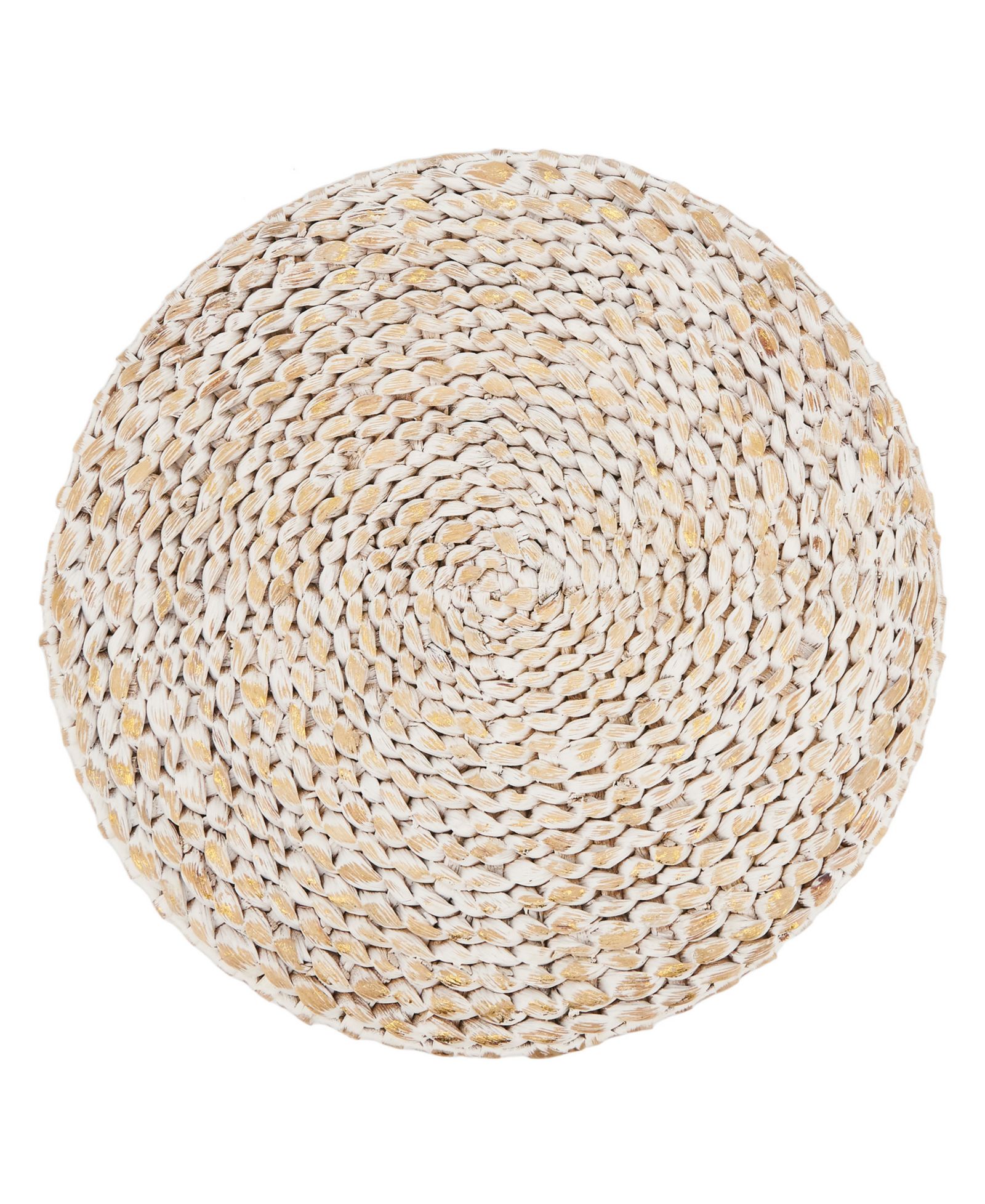 Saro Lifestyle набор салфеток для стола с фольгированным принтом, 4 шт, 15"x15"
