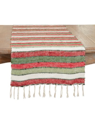 Дорожка для стола Saro Lifestyle Wide Striped 16"x72"