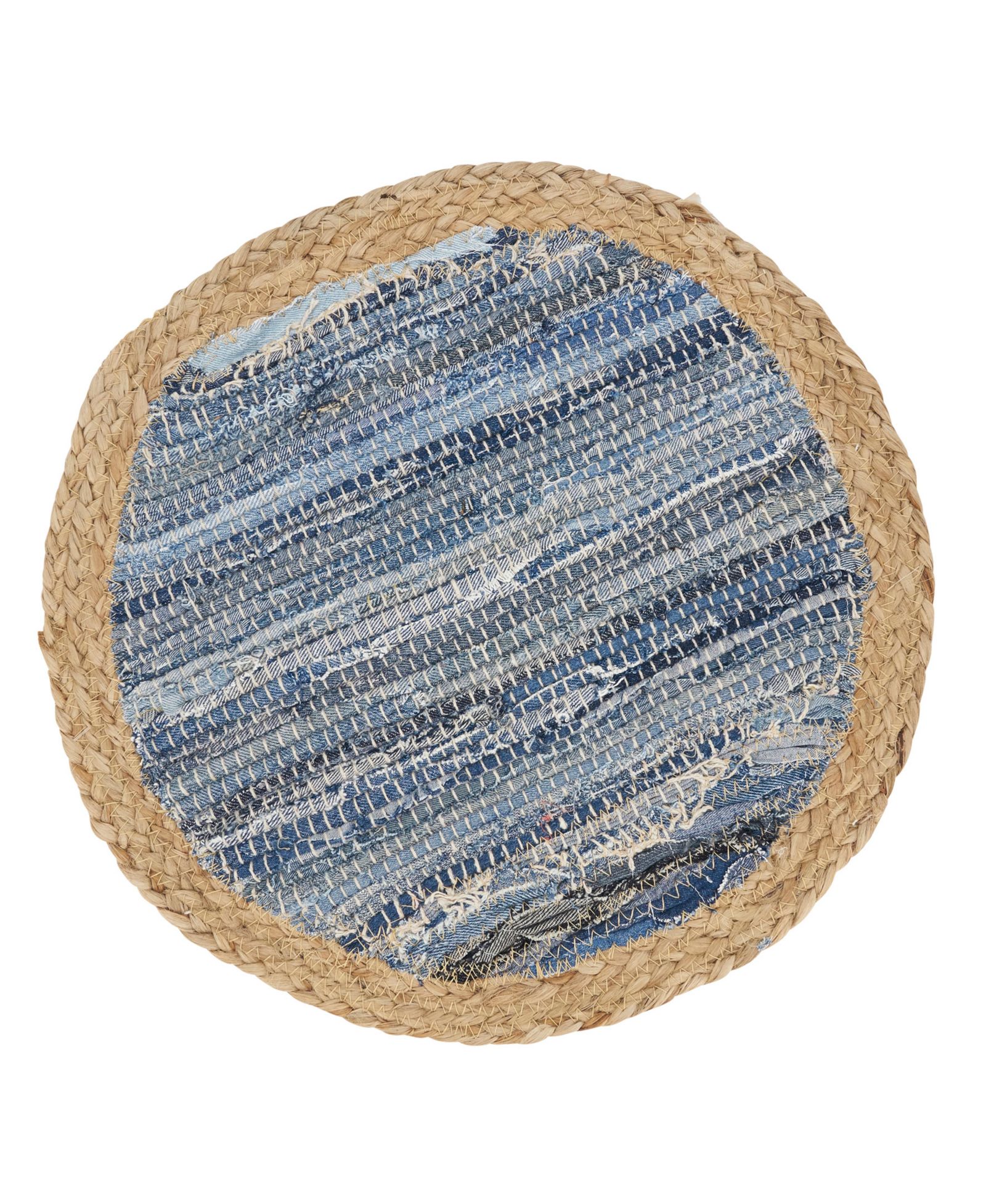 Набор салфеток Saro Lifestyle Rustic Denim Weave 4 шт., 15"x15"
