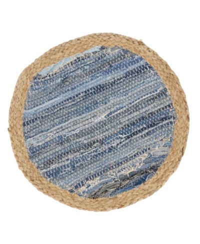 Набор салфеток Saro Lifestyle Rustic Denim Weave 4 шт., 15"x15"