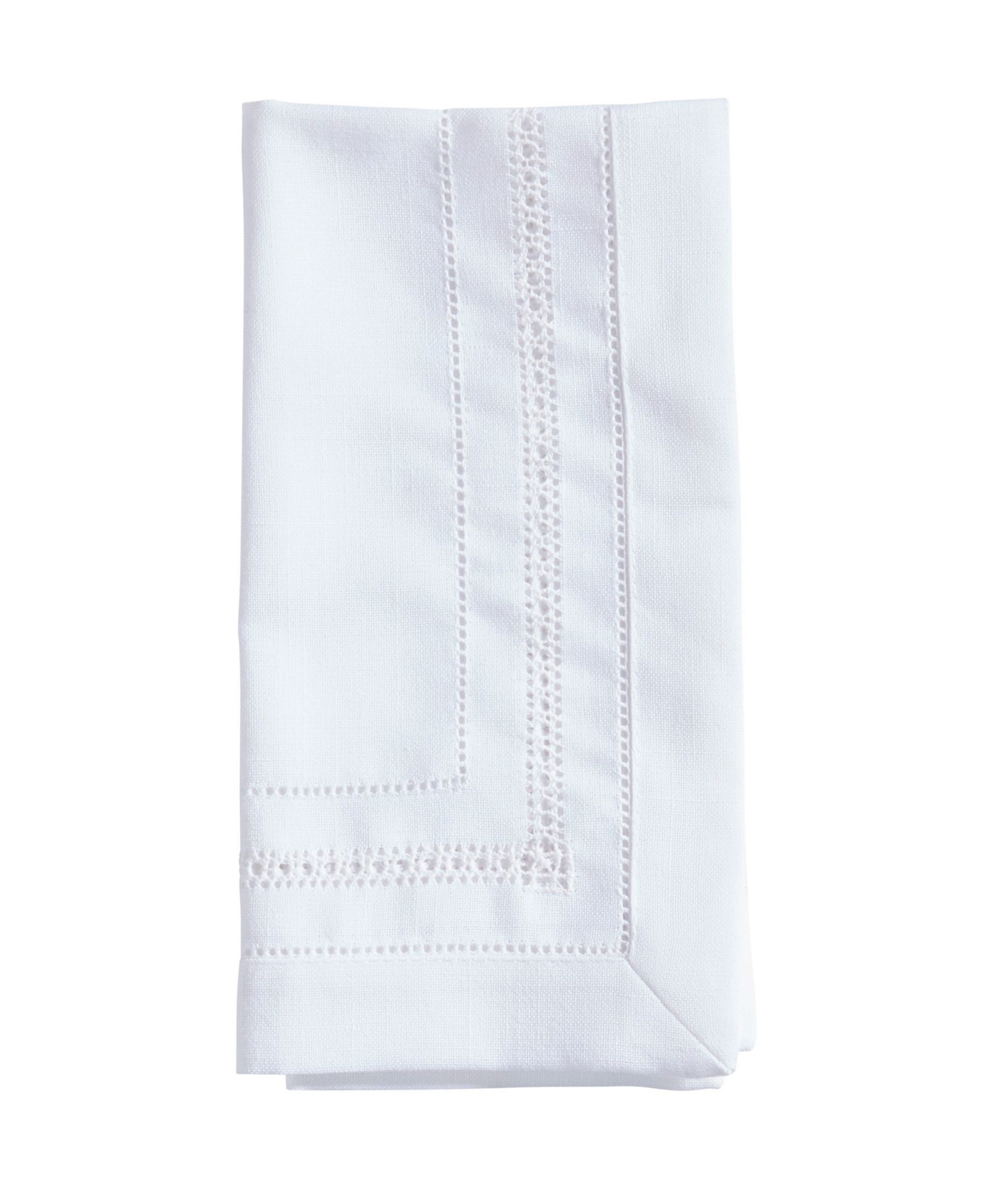 Набор салфеток для ужина Saro Lifestyle Traditional Hemstitch, 12 шт, 18"x18"