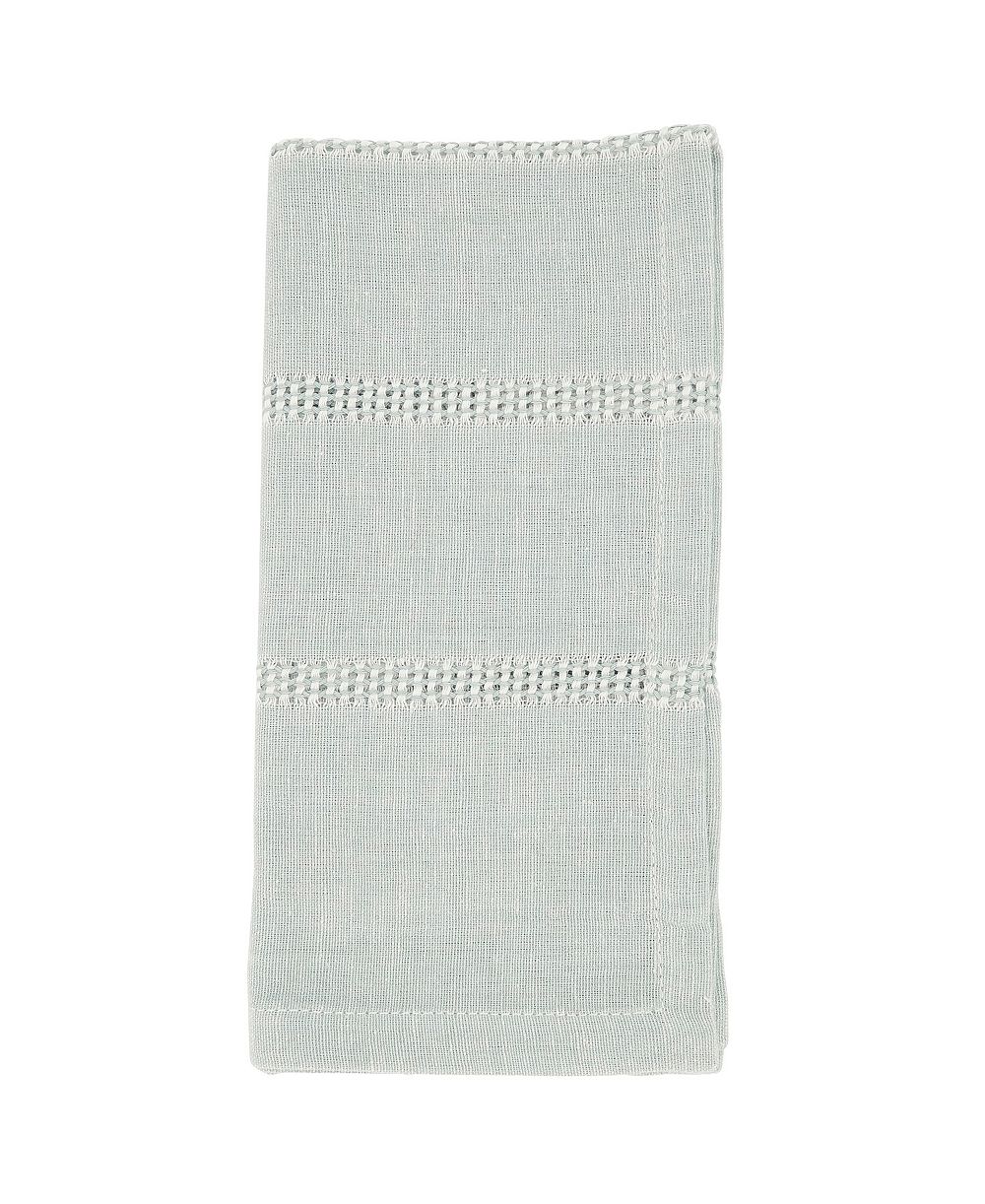 Saro Lifestyle Leno Stripe Elegance набор салфеток, 4 шт., 20"x20"