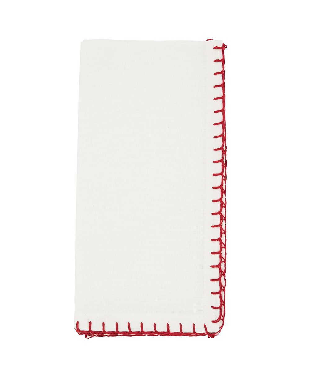 Saro Lifestyle Celena Collection набор салцеток для обеда хлопок 4 шт 20"x20"