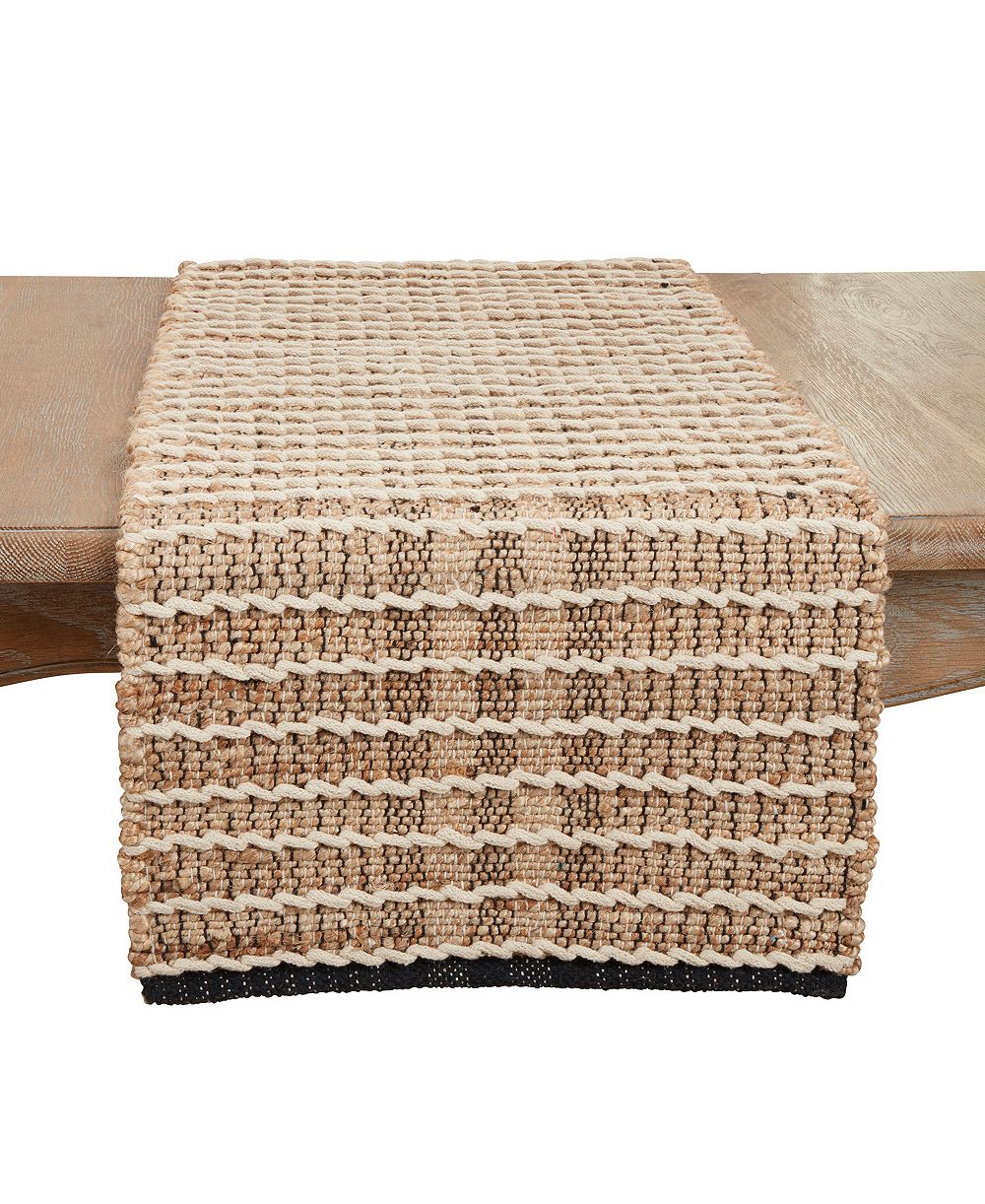 Saro Lifestyle дорожка на стол с узором Rope Knotwork, 16"x72"