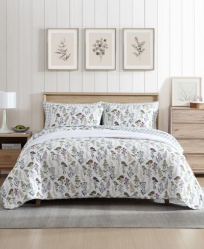 Комплект покрывал Eddie Bauer Flower Field Reversible, King