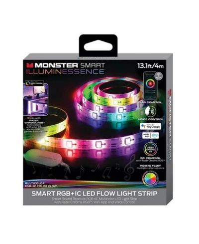 MONSTER CABLE светодиодная лента с управлением звуком, многоцветная