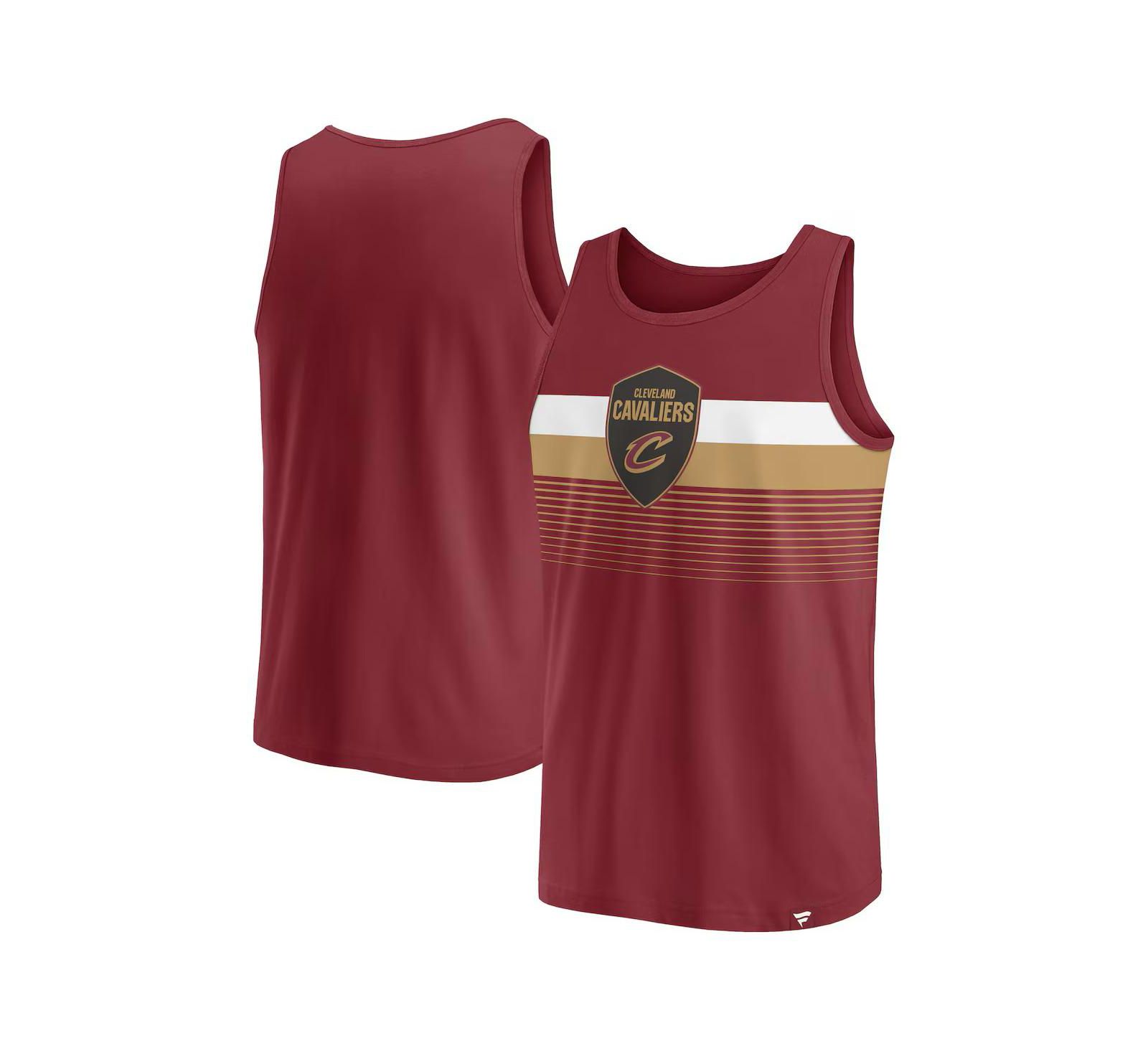 Fanatics Мужская майка Cleveland Cavaliers Wild Game с эффектом тай-дай