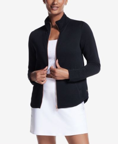 Skechers Women's The Go Walk Ottoman Scoop Hem Cozy Fit Jacket