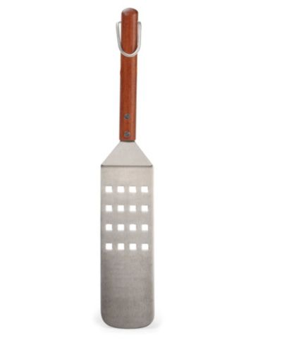 RSVP International Stainless Steel Rosewood 19"x4"x3" BBQ Long Spatula