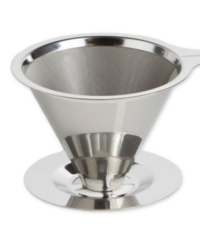 RSVP International Stainless Steel 5x5x3" Coffee Filter