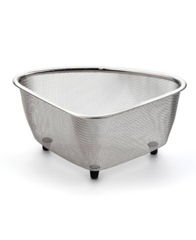 Сетка угловая для мойки RSVP International Endurance из нержавеющей стали 9"x7"x4"