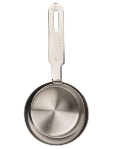 RSVP International Endurance Stainless Steel 1 Cup Single Measuring Cup