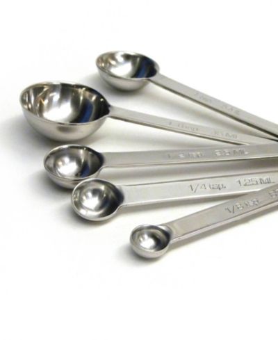 RSVP International Endurance Stainless Steel Measuring Spoon Set