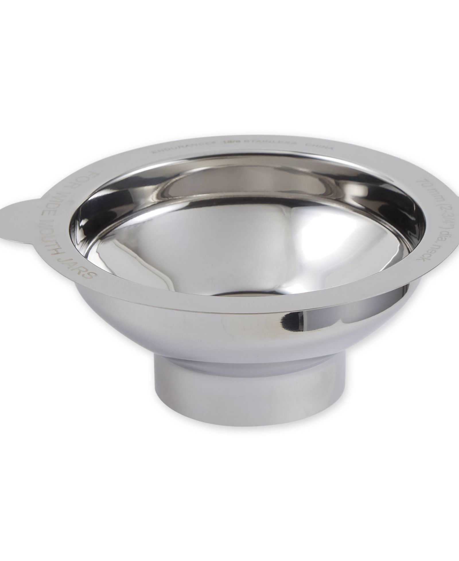 Воронка для консервирования RSVP International Endurance Stainless Steel 7"x6"x3" Wide Mouth