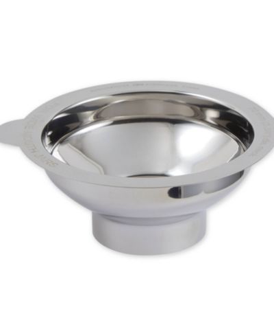 RSVP International Endurance Stainless Steel 7"x6"x3" Wide Mouth Canning Funnel