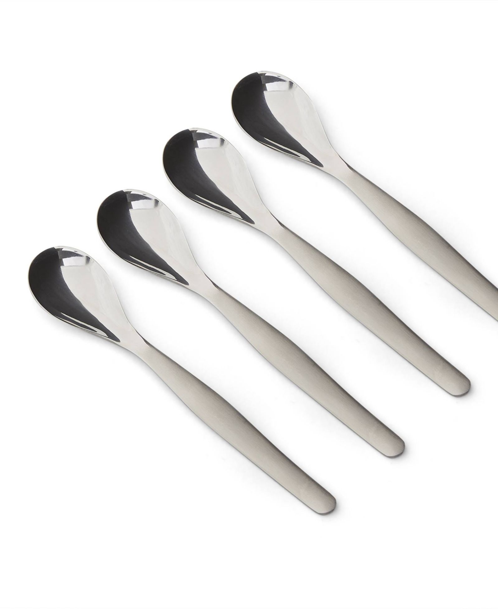 RSVP International Endurance Stainless Steel 4 Piece 6" Egg Spoon Set