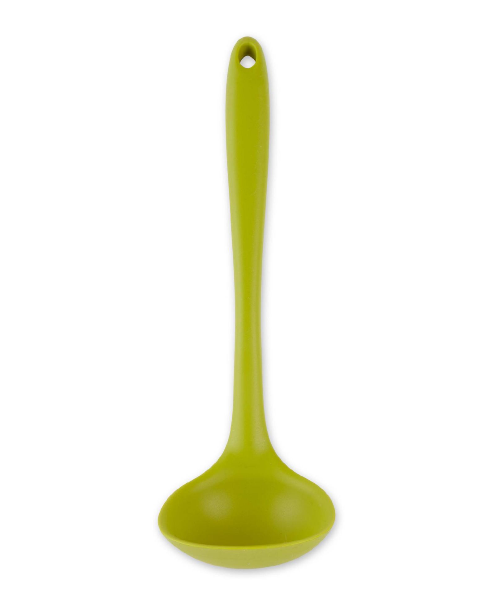 RSVP International Silicone Coated Steel 11x3.5" Ela Series Green Ladle