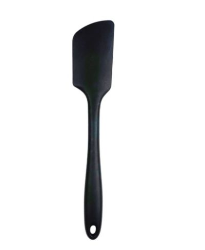 RSVP International Silicone Coated Steel 11" Ela Series Black Spatula