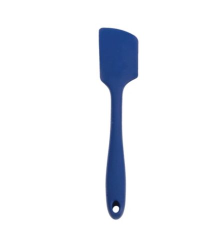 RSVP International Silicone Coated Steel 11" Ela Series Blue Spatula