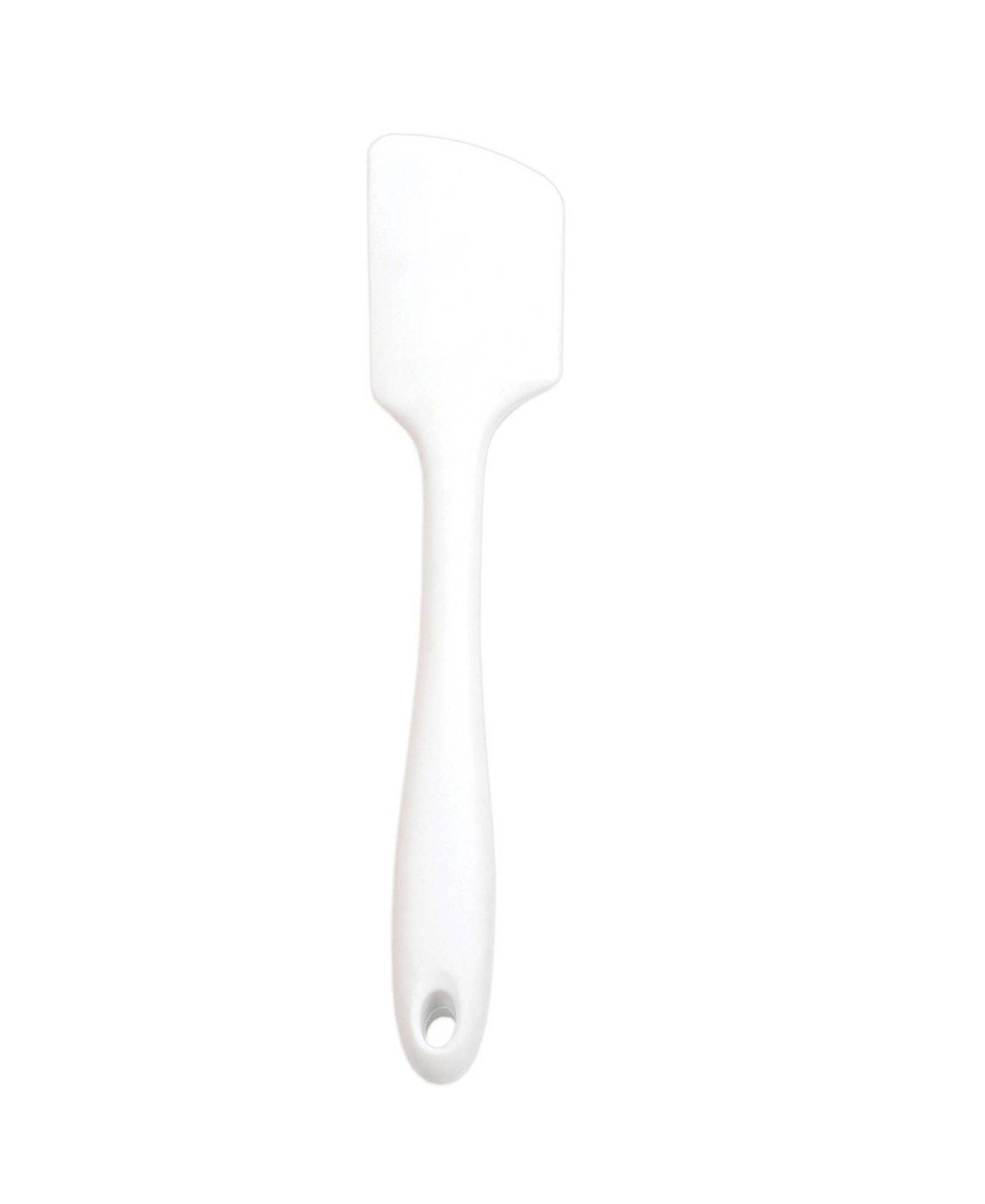 RSVP International Silicone Coated Steel 11" Ela Series White Spatula