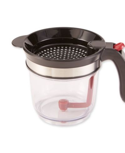RSVP International Plastic 4 Cup Fat Separator