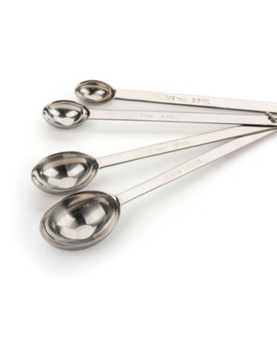 Мерная ложка RSVP International Endurance 18/8 Stainless Steel, 4 шт.