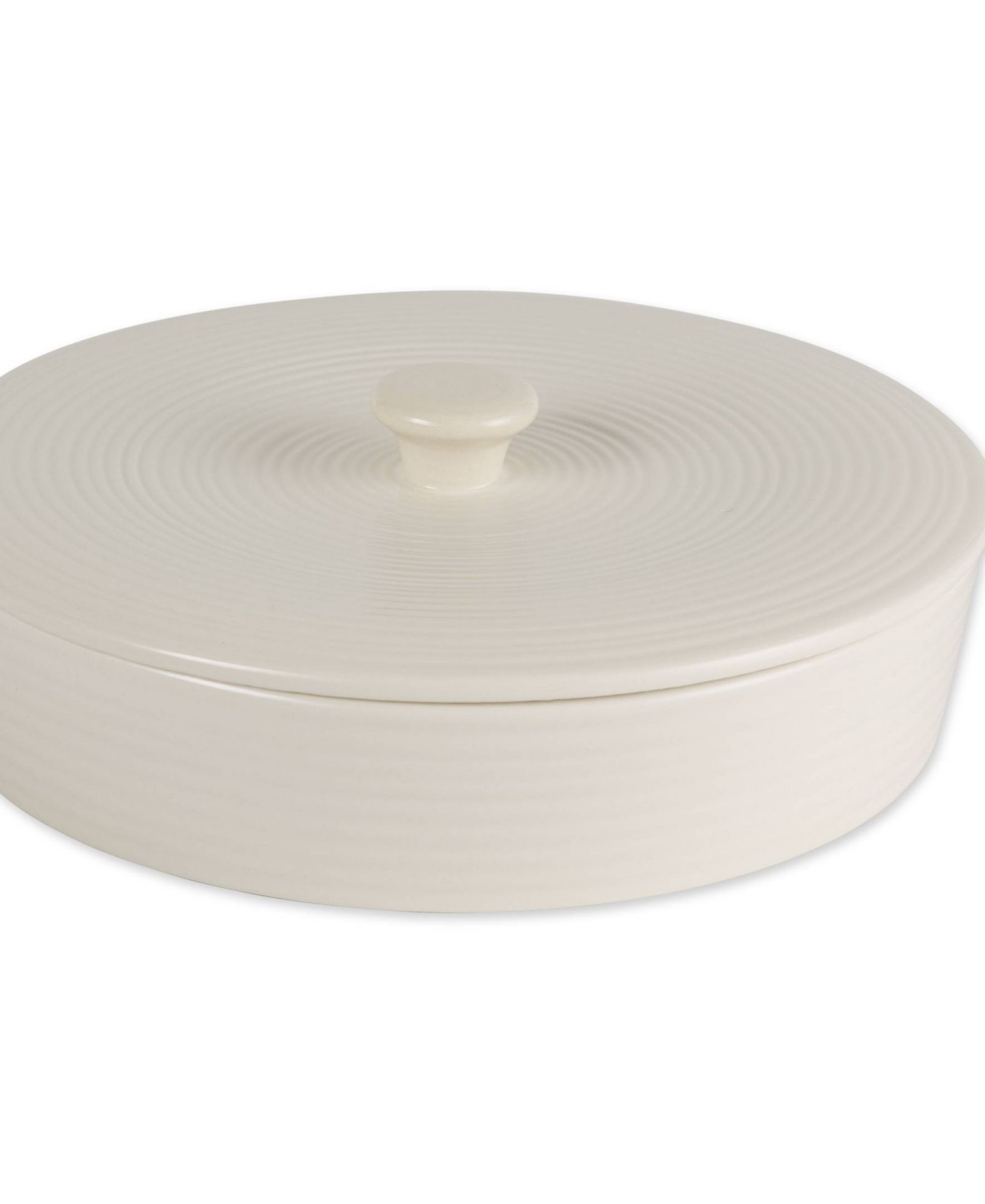 Керамическая емкость для тортильи RSVP International 11" D Stoneware White
