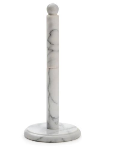 RSVP International Marble 5.5" D x 12.75" H Paper Towel Holder