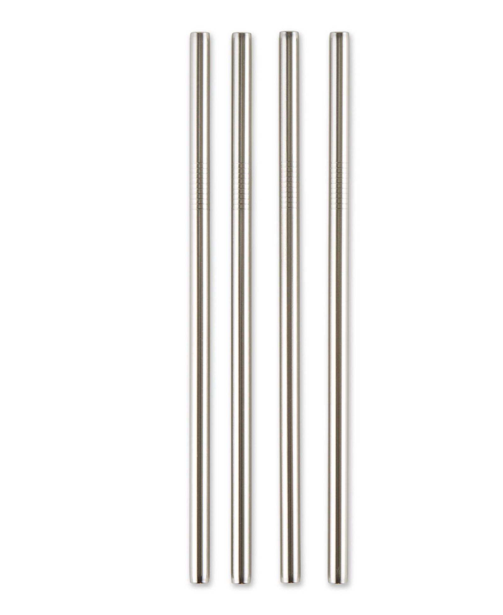 Набор трубочек для коктейлей RSVP International Endurance Stainless Steel 4 Piece 8.5"