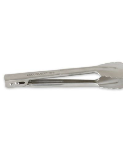 RSVP International Endurance Stainless Steel 6" Mini Locking Tongs