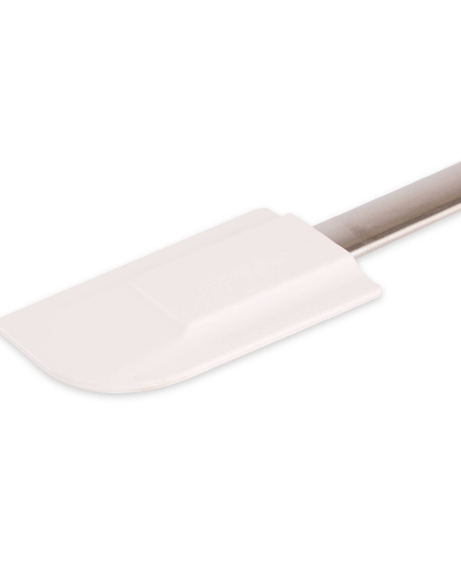 Лопатка RSVP International Endurance из нержавеющей стали и силикона 10" x 2" белая