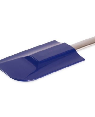 RSVP International Endurance Stainless Steel Silicone 11.25" x 2.75" Blue Spatula