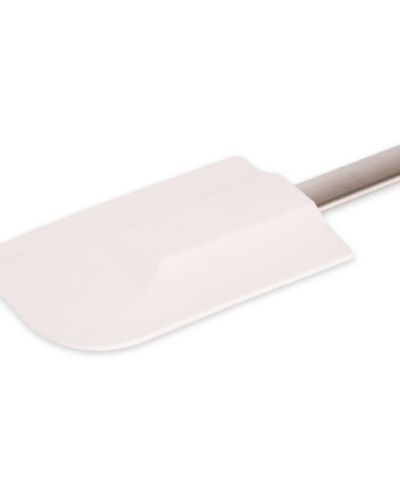 RSVP International Endurance Stainless Steel Silicone 11.25" x 2.75" White Spatula