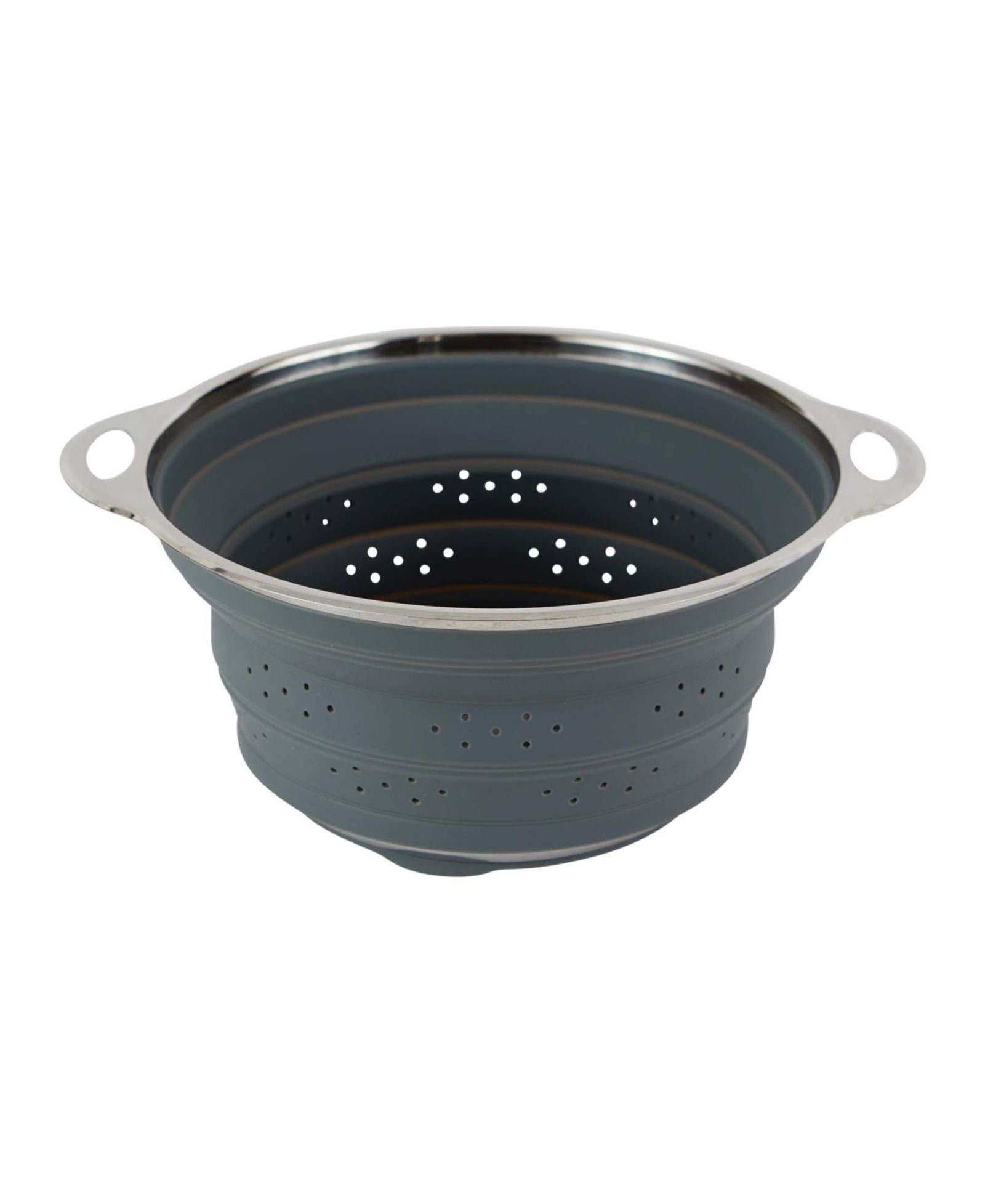 Складной дуршлаг RSVP International Endurance Silicone Stainless Steel Collapsible