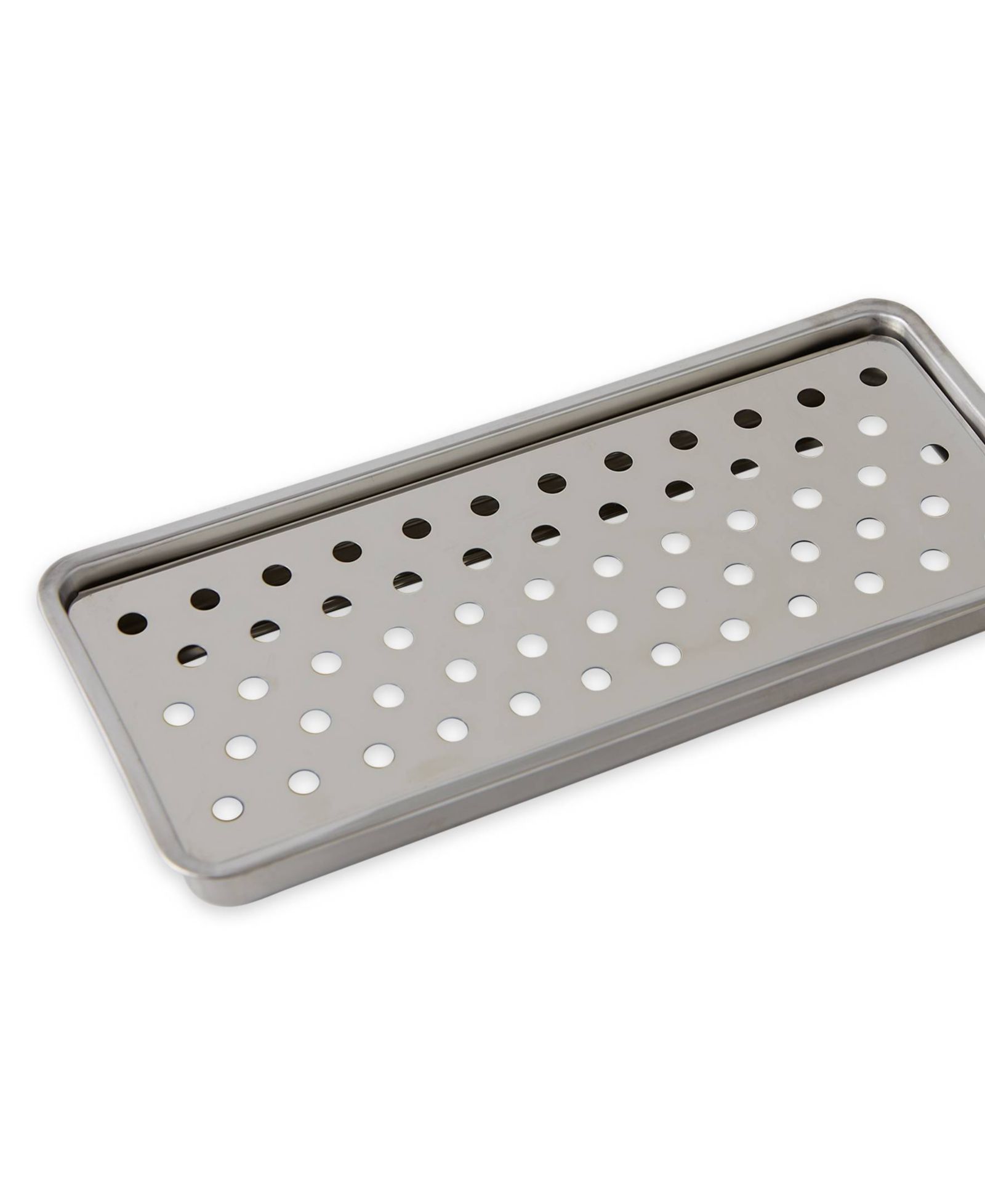 RSVP International Поддон для раковины Endurance Stainless Steel 9.75x4.75"