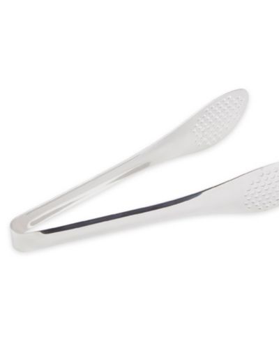 RSVP International Endurance 18/8 Stainless Steel 10" Large Straining Tongs