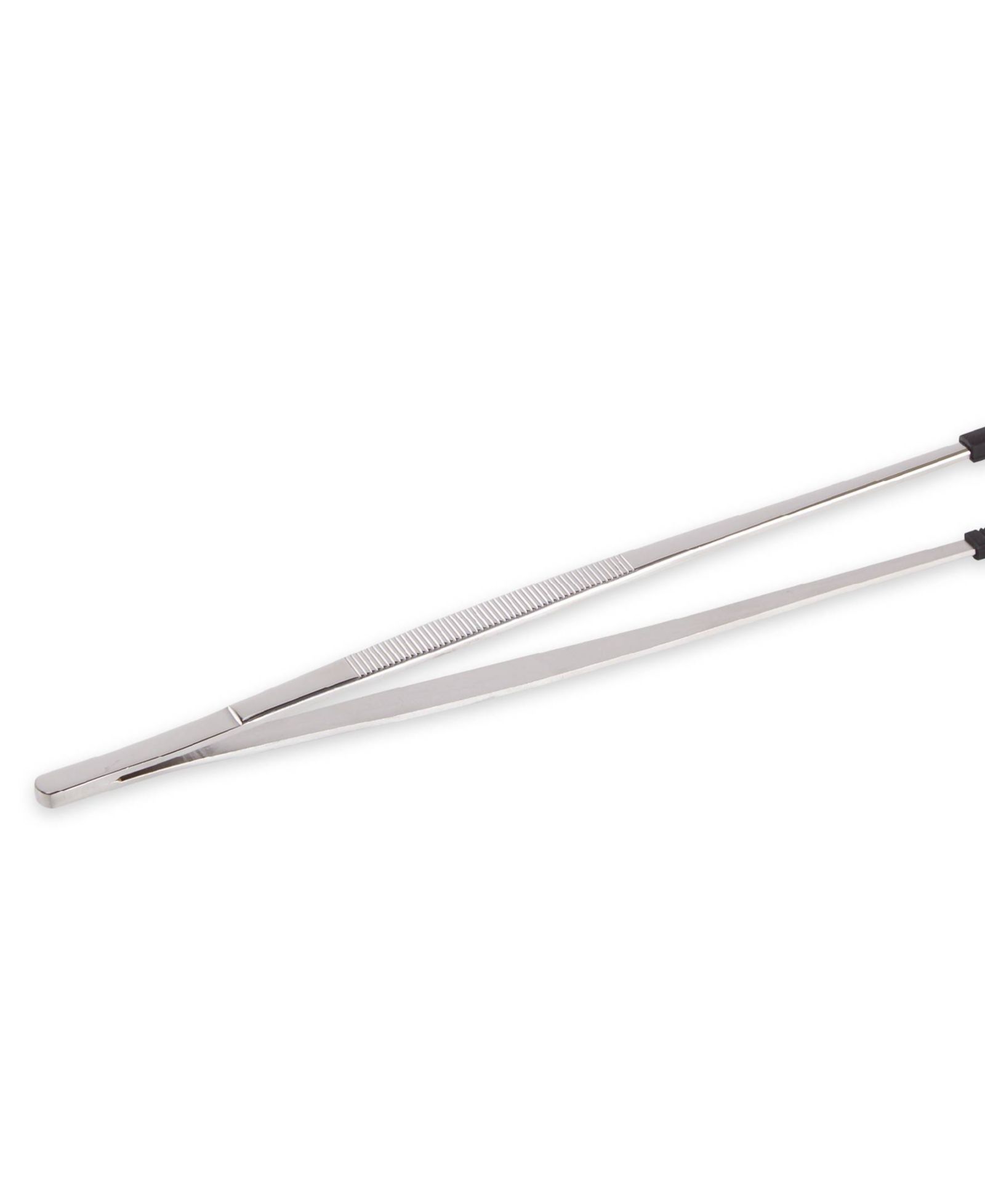 Кухонный пинцет RSVP International Endurance 18/8 Stainless Steel 12" Silicone Tipped