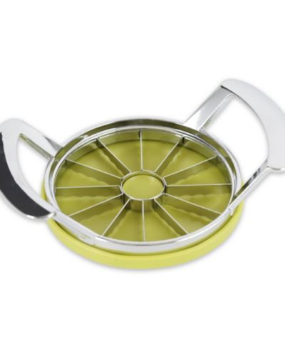 RSVP International Stainless Steel 7x5" Jumbo Apple Slicer With Cover